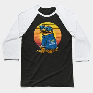 Frog fun and freedom Baseball T-Shirt